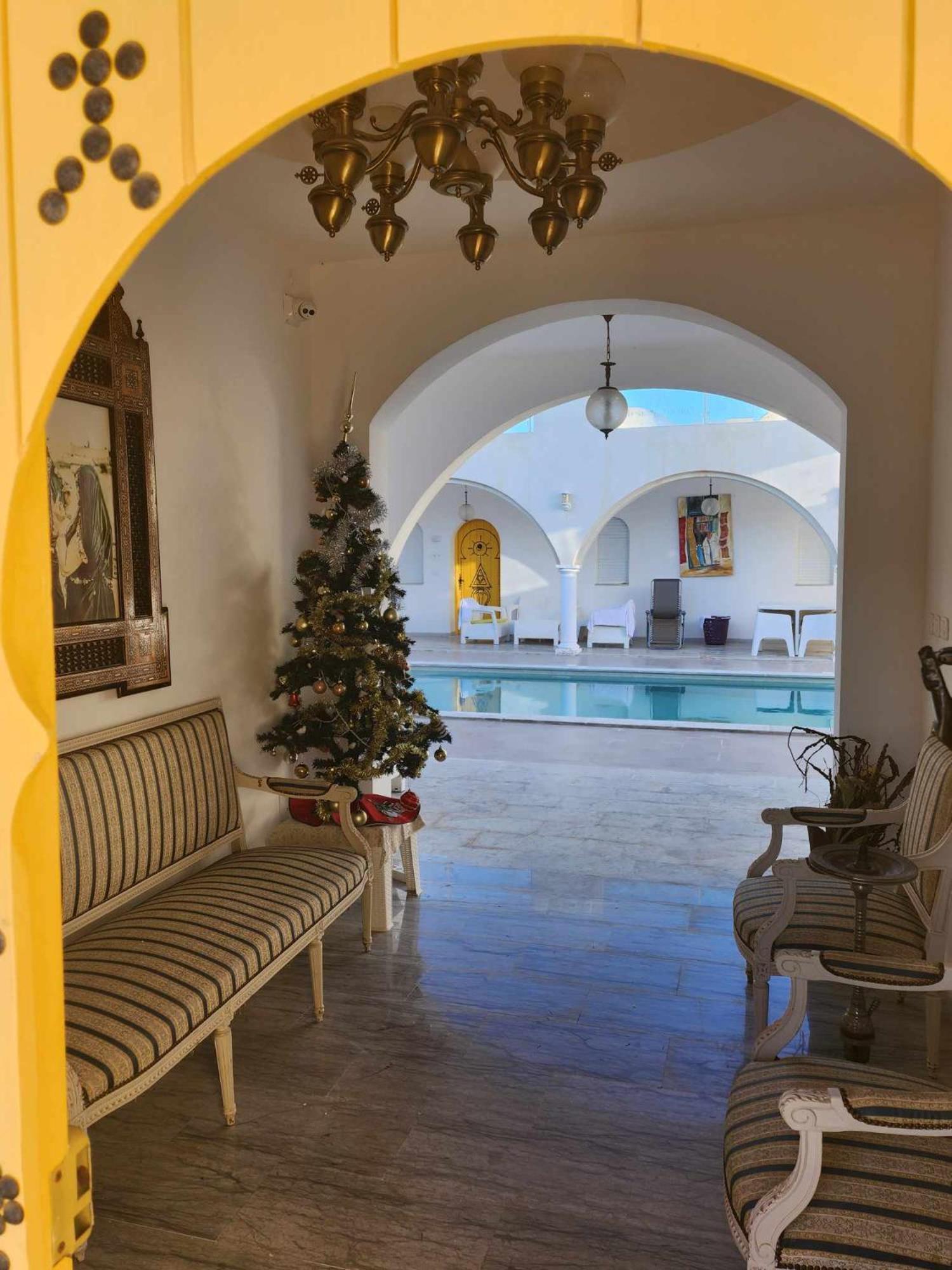 Musk De Djerba Suite Aziz Avec Piscine Temlale Exterior photo